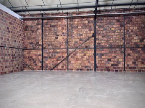 Décor mural patiné style atelier studio